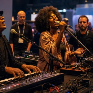 Stevie Wonder Returns to Lutefish at NAMM 2026