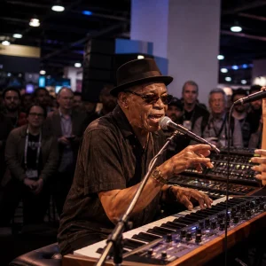 Stevie Wonder’s NAMM 2026 Appearance Put Collaboration in Focus